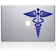 thumbnail image 1 of The Decal Guru Medical Symbol MacBook Decal Vinyl Sticker - 15" Macbook Pro (2016 & newer) - Dark Blue, 1 of 1
