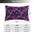 thumbnail image 2 of KLL Purple Dreamcatcher Pillow Covers Envelope Closure,Super Soft and Cozy Fuzzy Fleece Pillow Case Cover 14"x20", 2 of 5