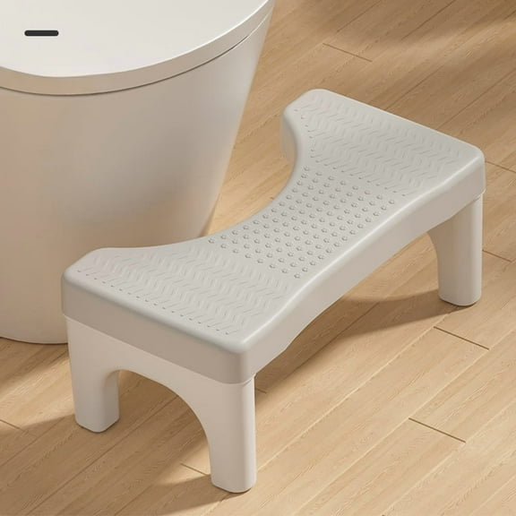 Premium Toilet Stool Squat for Adults, Non-Slip Squatting Poop Stool for Bathroom, Sturdy Pooping Stool, Portable Toilet Step Stool for Adult/Kids, 7 Inch Potty Foot Stool