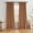 Burnt Orange, variant on Burnt Orange Blackout Linen Curtains Linen 2 Panels Set 102 Inch Length for Living Room Hook Belt Back Tab Track System Ceiling Curtains Boho Muted Ochre Orange Curtains for Bedroom W50 x L102