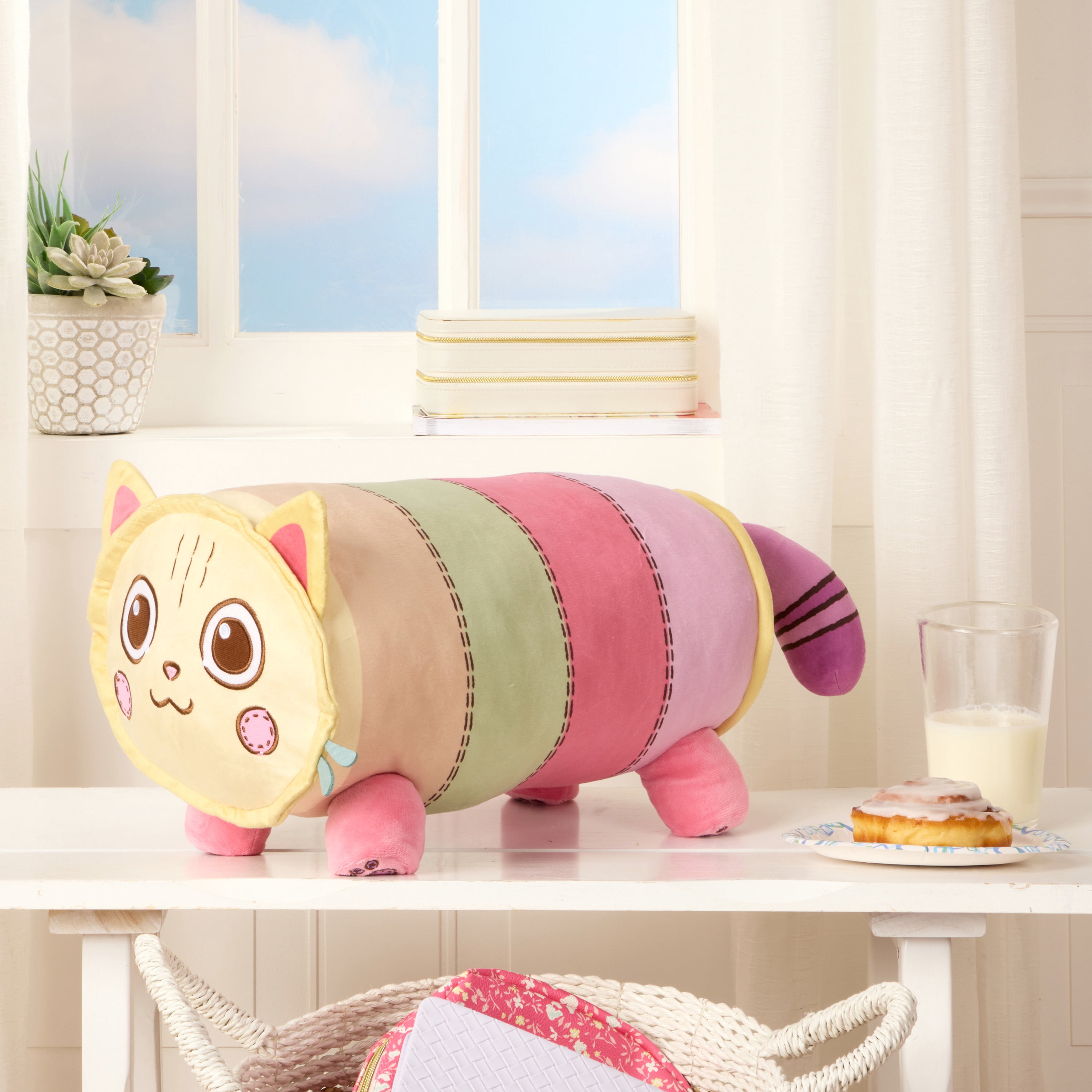 Gabby's Dollhouse Pillowcat Kids Cuddle Pillow Buddy