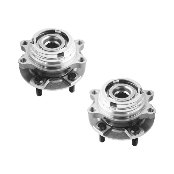 Pair of 2 Front Wheel Hub Bearing Assembly For 2009-2012 Infiniti G37 V6 3.7L
