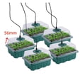 thumbnail image 2 of 12Cells Seed Starter Tray With LED Grow Light Nursery Box Kit Mini-Shovel USB Wire Seedling Home, 2 of 6
