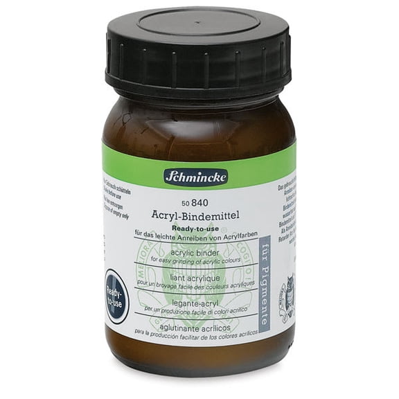 Schmincke Ready-to-Use Acrylic Binder - 200 ml bottle