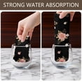 thumbnail image 6 of 2 Pcs Pioneer Flower Floral Print Pattern Kitchen Towels, Funny Microfiber Dish Towel Set, 18" X 26" Tea Towels, 6 of 6