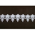 thumbnail image 3 of Lily 1.75 inches Ivory and White Venice Lace Trim By Yardage, 3 of 3