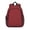 Red and Black, variant on Green and Black Checkered Pattern Backpack for School, Cute School Bag with Adjustable Shoulder Straps and Padded Back, 15"x11.42"x5.5"