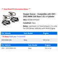 thumbnail image 2 of Oxygen Sensor - Compatible with 2001 - 2003 BMW 530i Base 3.0L 6-Cylinder - Autopart Premium, 2 of 2