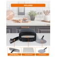 thumbnail image 6 of Commercial Chef Indoor Electric Pizza Oven, 1800W Countertop Oven with 0.7 cu. ft. Capacity, Indoor Cooker for Up To 14.6" Pizzas, CHPOV14B, 6 of 7