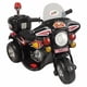 thumbnail image 1 of Motocicleta Eléctrica The Baby Shop - con luz y sonido, con cajuela Negro -, 1 of 10