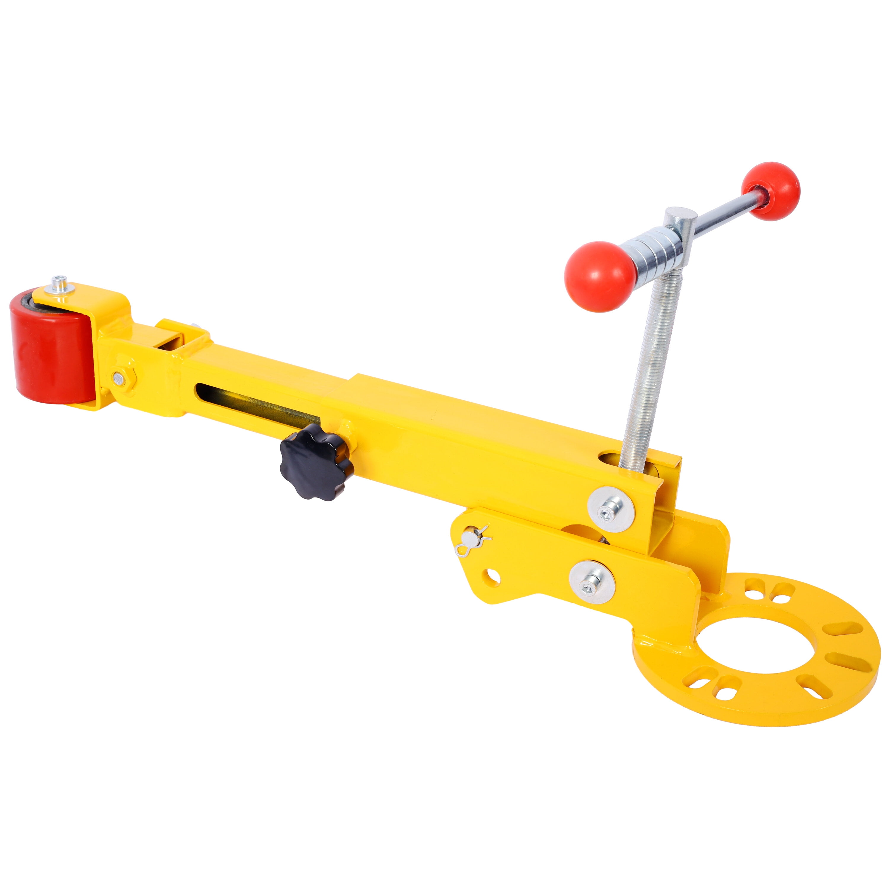 , Fender Roller Tool Lip Rolling Reforming Extending Tools Auto Body Light Truck Lip Wheel Arch Roller Flaring Former Heavy Duty for Automobile Maintenance, Yellow ,Steel ,