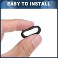 thumbnail image 4 of Unique Bargains Parking Sensor Seal Rear Parking Reverse Sensor Ring No.66206923000 for BMW 128i 2008-2013 Black 10 Pcs, 4 of 7