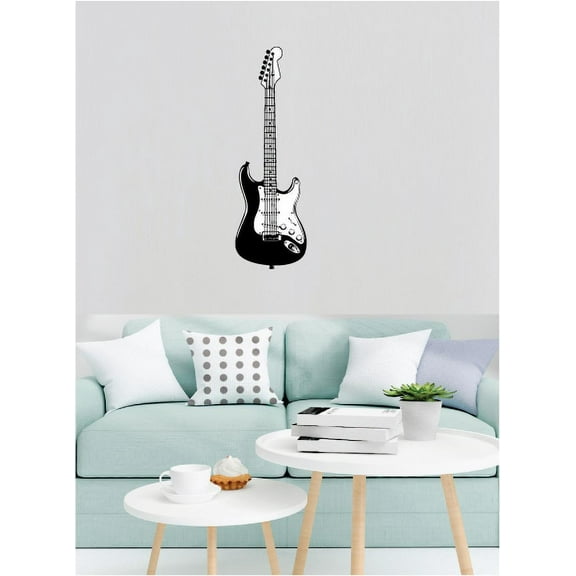 Guitar Sty3 Music Family Home Decor Vinyl wall art sayings Sticker Décor Decal