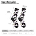 thumbnail image 2 of Rateoe Daisies Flowers for Women Casual Calf Socks - Cute Crew Socks - Thin Soft Above Ankle Socks Size 5-11, 2 of 6