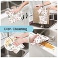 thumbnail image 2 of Yayeee 6 Pack Kitchen Dish Cloths Set for Washing Soft Drying Absorbent Microfiber Towels, Nordic Christmas House, 2 of 9