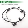 thumbnail image 5 of Unique Bargains ABS Wheel Speed Sensor ABS Sensor Anti-lock Braking System Sensor No.4882672AB/4882672 for Dodge Dakota 1997-1999 1 Pc Front Right, 5 of 7