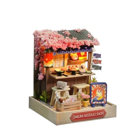 Smart House Diy Model Kit With Assembled Structure Miniature Design Creative Building And Detailed Parts For Hobby Gift And Educational Toy 5Ml