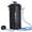 Black, variant on AFISHTOUR Portable Camping Shower, 2.2 Gallons/10L Solar Shower Bag with Foot Pump for Camping, Beach (Blue)