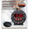 thumbnail image 5 of Super Loud Alarm Clock with Bed Shaker - Vibrating Heavy Sleeper Wake-Up Guarantee, 5 of 5