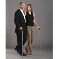 thumbnail image 2 of Switch Sticks Walking Cane for Men or Women, Foldable and Adjustable from 32-37 Inches, FSA and HSA Eligible, Luxury Plain Gold, 2 of 5
