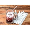 thumbnail image 3 of Individually Wrapped Clear Plastic Drinking Straws 500/Box - Disposable Clear Straws, BPA Free Plastic, Cold or Hot Drinks - Soda Straws, Party Straws, Birthday Parties, Catering (1), 3 of 3