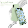 thumbnail image 3 of Wekity Liquid Silicone Gel Rubber Full Body Protection Shockproof Case for iPhone Xs/iPhone X，Anti-Scratch&Fingerprint Basic-Cases，Compatible with iPhone X/iPhone Xs 5.8 inch (2018), (Light Purple), 3 of 5