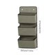 thumbnail image 2 of Organizador colgante para puerta, bolsa de almacenamiento de tres niveles con múltiples bolsillos para accesorios de armario, ideal para artículos pequeños y organización del hogar. Aestivo, 2 of 6