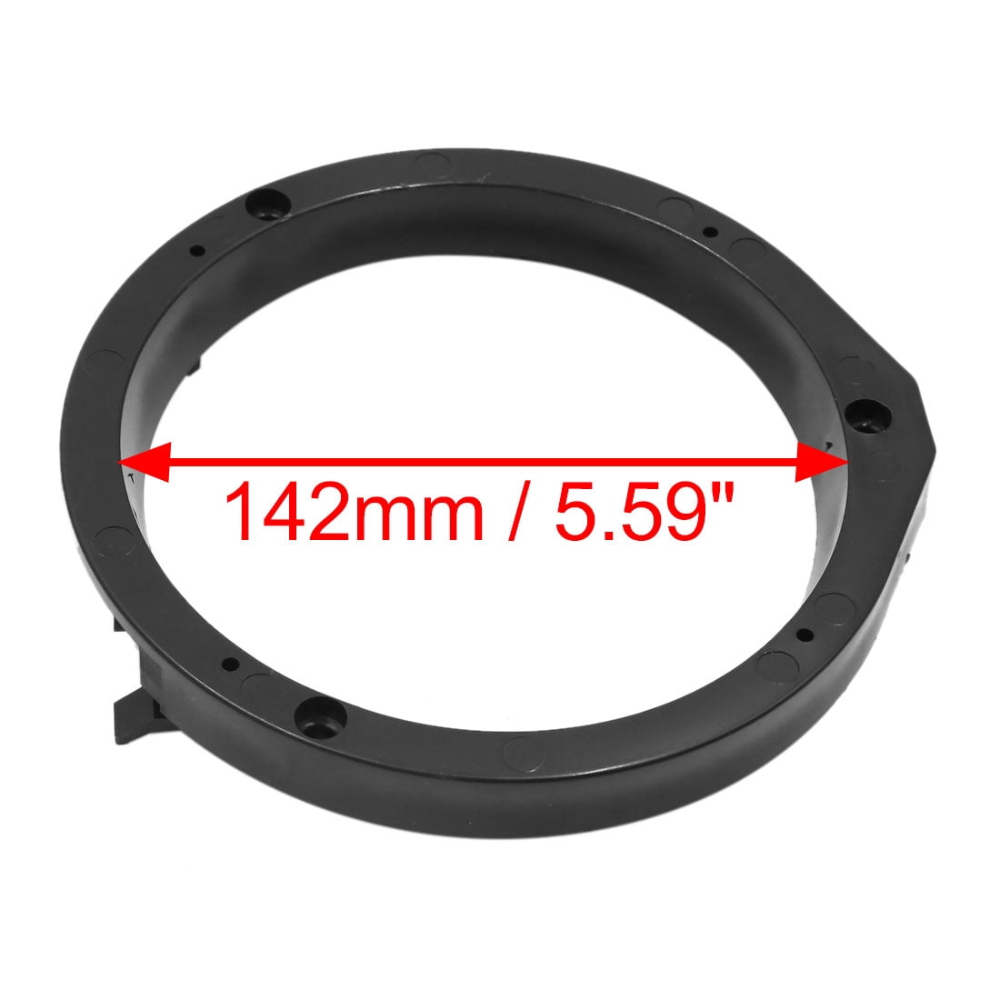 Unique Bargains Solid Car Stereo Speaker Spacer Mount Adapter Ring Bracket for Honda