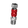 thumbnail image 2 of LeeQinersw Airbrush Quick Connect Accessories Male and Female Connection for Air Compressor 1/8 in Replacement Fittings Coupler Coupling No Valve Red, 2 of 9