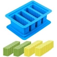 thumbnail image 4 of Butter Mold Silicone Kitchen Butter Maker Tray Non-stick Chocolate Cream Mould with Lid  Green, 4 of 9
