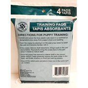 paw print training pads by greenbrier