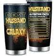 thumbnail image 1 of Regalos para el esposo de su esposa, regalos de aniversario de boda para él, vaso térmico de 20 oz, regalos de cumpleaños para el esposo, taza de regalo para el Día del Padre y Navidad para el, 1 of 6