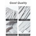 thumbnail image 5 of Summer Zip Pockets Sweatpants Men Sportswear Quick Dry Nylon Ice Silk Casual Track Pants Male Loose Sport Trousers, 5 of 6