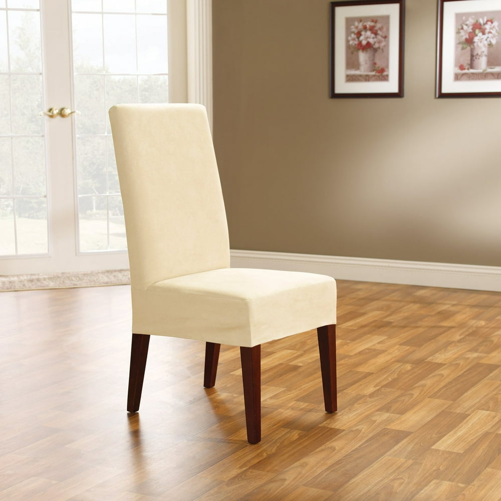 Sure Fit Soft Suede Short Dining Room Chair Covers - Walmart.com
