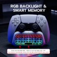 thumbnail image 2 of Mini teclado inalámbrico Mcbazel con RGB para PS5 DualSense, 2 of 9