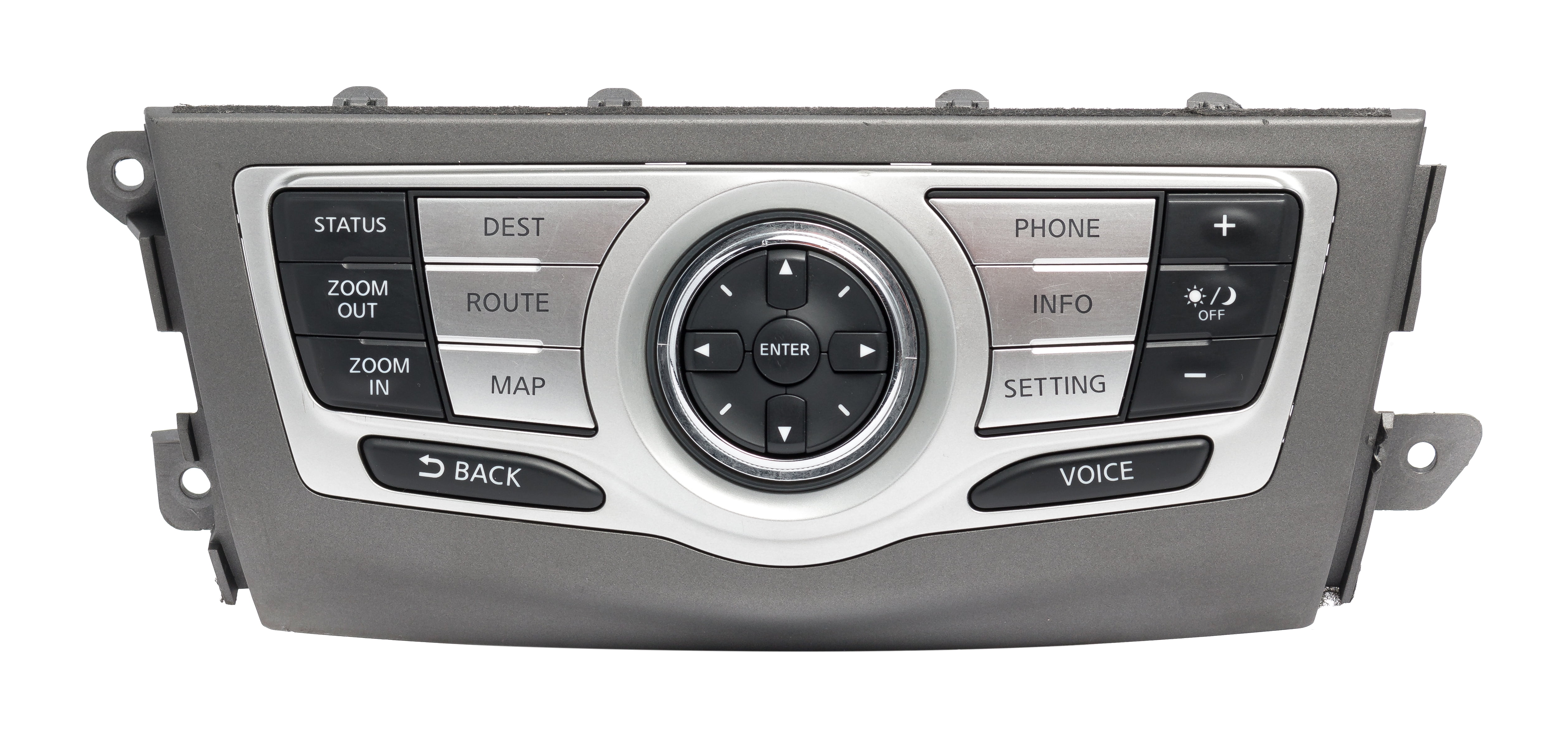Restored 2013-2014 Nissan Murano OEM Radio and Temperature Control Panel 1AA0D210166 (Refurbished)