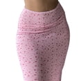 thumbnail image 3 of Coduop Women's Sexy Summer 2 Piece Skirt Sets Floral Short Sleeve Crop Tank Tops Bodycon Skirt, 3 of 6