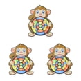 thumbnail image 3 of VONKY Exciting Kids Activity Safety Target Sticky Ball Board with 6 Balls Thrilling and Amusing monkey 3Set, 3 of 6