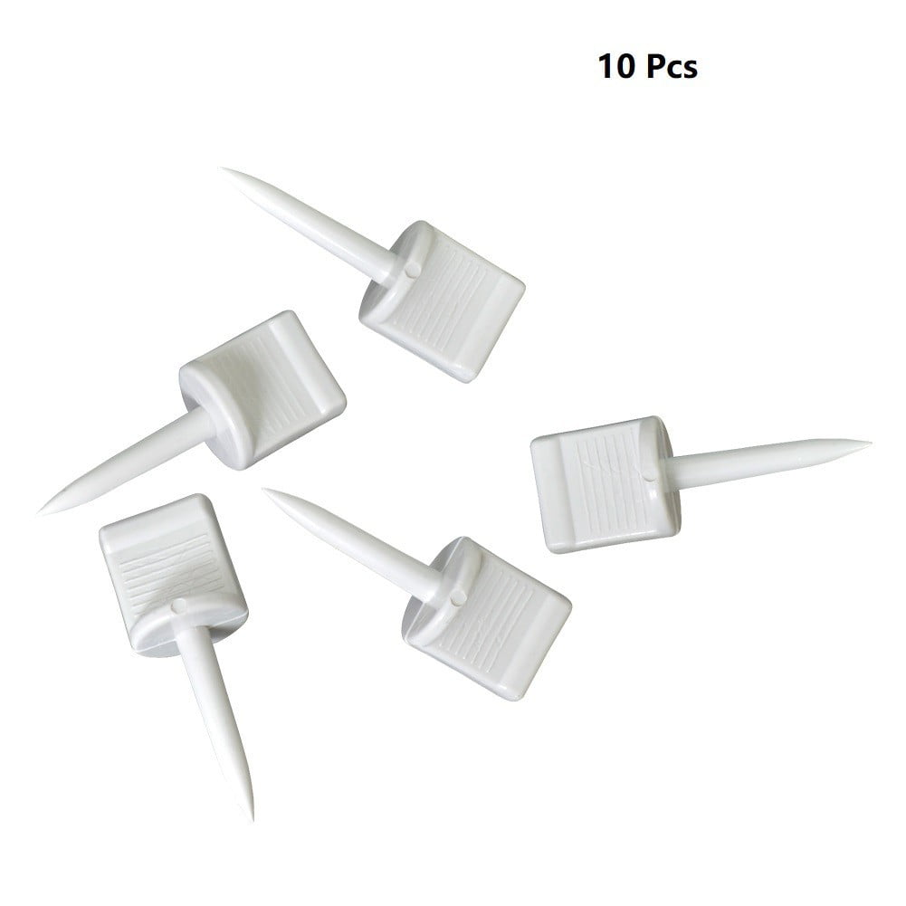 8 New White Paper Archery Target Pins 