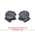 thumbnail image 3 of Mitones para niños Qarigey Gris oscuro 1 par guantes sin dedos accesorios de ropa cómodos, 3 of 6