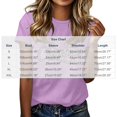thumbnail image 4 of Frostluinai Christmas Rhinestone Tee Shirts Women Crew Neck Xmas Party Shirt Funny Letter Print Short Sleeve Tshirts S-XXL, 4 of 7