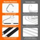 thumbnail image 5 of Perchas Multifuncionales Tipo S de 9 Niveles, Acero Inoxidable, Plegables y Antideslizantes, Ahorro de Espacio, Organizador para Pantalones, Faldas y Bufandas (2 Pack), 5 of 9