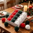 thumbnail image 2 of Christmas Ball Ornaments Painted Set Multicolor, Christmas Tree Decor Hanging Balls with 6 Pcs for Tree Holiday Xmas Party by OVFUIZ, 2 of 7