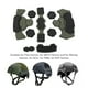 thumbnail image 4 of Kit de acolchado para casco acolchado interior para casco cómodo fácil de desmontar para motocicleta ANGGREK Otros, 4 of 8