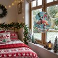 thumbnail image 4 of Welcome Sign for Front Door,Christmas Flamingo Round Metal Welcome Front Porch Decoration,Xmas Snowman Coastal Beach Entryway Wall Hanging Sign for Living Room Kitchen Hallway Housewarming Gift 12'', 4 of 9