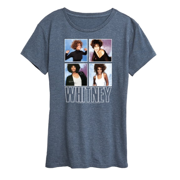 Whitney Houston - Whitney Grid - Women's Short Sleeve Graphic T-Shirt
