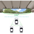thumbnail image 2 of czcpp-Golf Cart Rear View Mirror 16.5 Inch Extra Wide Panoramic Golf Cart Rear View Mirror Fit for EZGO, Yamaha, Club Car, 2 of 4