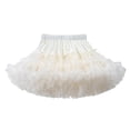 thumbnail image 2 of hengsof Toddlers Net Tutu Skirt with Elastic Waist, Layered Puffy Dance Performance Skirt for Recitals, Stage Costume for Little Girls Size 0-10 Years, 2 of 5