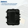 thumbnail image 4 of Unique Bargains 1 Pcs Blower Motor Resistor Replacement Fit for Nissan Sentra Black Silver Tone, 4 of 6