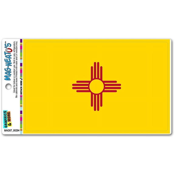 New Mexico State Flag MAG-NEATO'S(TM) Car/Refrigerator Magnet